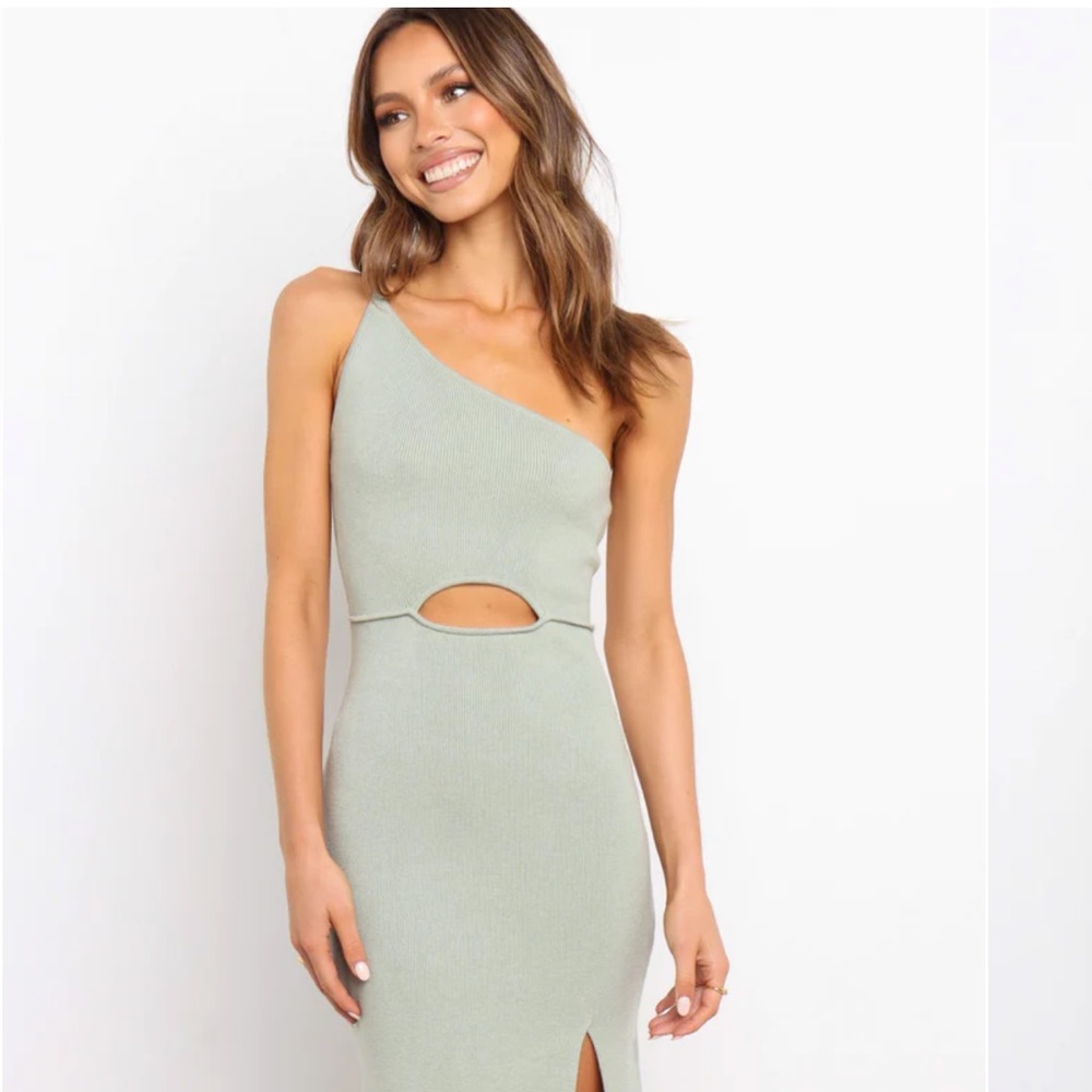 Petal + Pup Stassie Dress - Sage Size 8